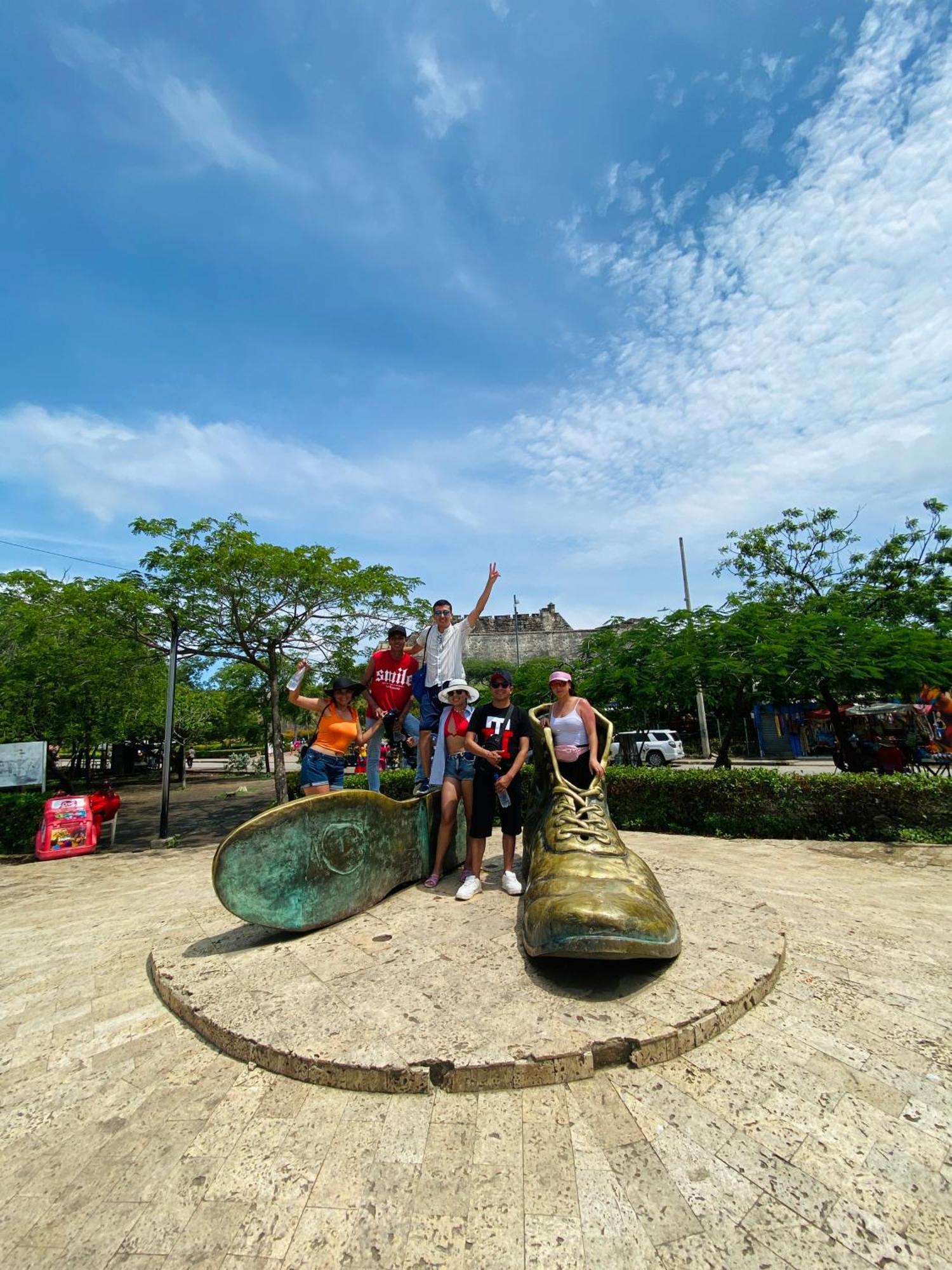 Hostel Cerca Al Centro Historico Cartagena Bagian luar foto
